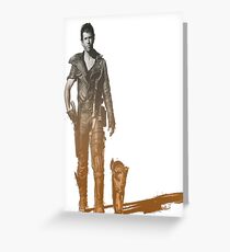 Mad Max Road warrior Greeting Card
