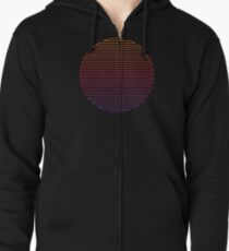 Linear Light Zipped Hoodie