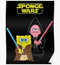 Sponge Wars Poster