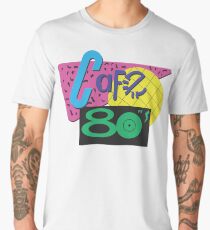 Back To The Cafe 80's Men's Premium T-Shirt