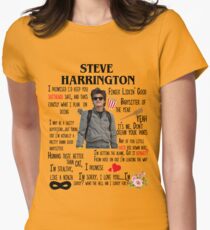 Steve Montage Picture Women's Fitted T-Shirt