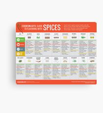 Cook Smarts' Guide to Flavoring with Spices Canvas Print