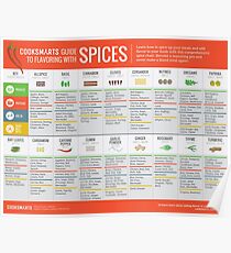 Cook Smarts' Guide to Flavoring with Spices Poster
