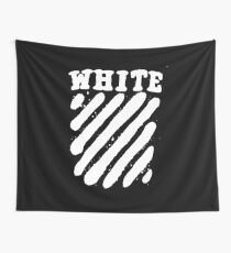 Off White Grunge Wall Tapestry