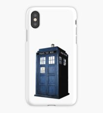 DOCTOR WHO TARDIS iPhone Case