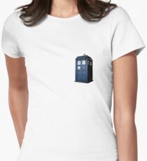 DOCTOR WHO TARDIS Women's Fitted T-Shirt