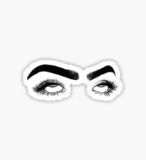 Augen rollen Sticker