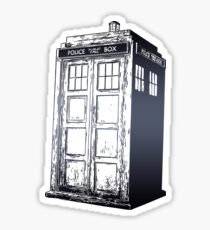 Doctor Who- Tardis Sticker