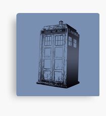 Doctor Who- Tardis Canvas Print