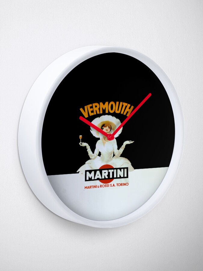Alternate view of Martini Vermouth Clock