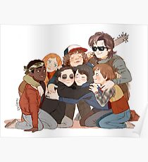 Póster gran abrazo