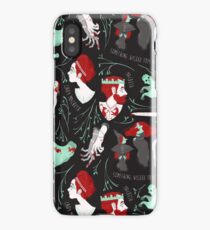 Shakespearean pattern - Macbeth iPhone Case