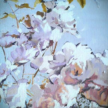 Artwork thumbnail, Soft Blue Roses by lynnGrayson