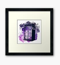 Tardis Nebula Framed Print