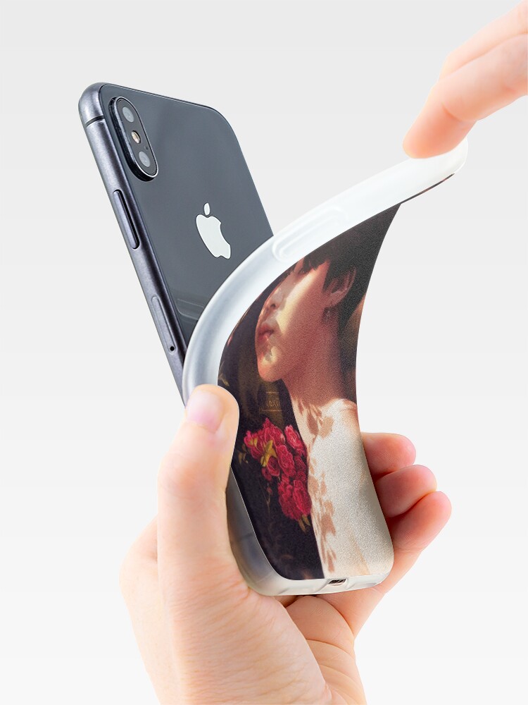Alternative Ansicht von "Als du mich angerufen hast, bin ich deine Blume geworden." iPhone-Hülle & Cover