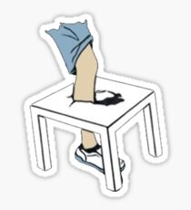 Alex Ernst x David Dobrik Smashing Tisch Sticker