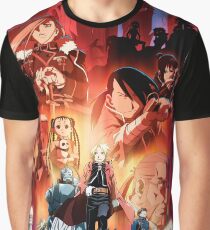 Fullmetal Alchemist Grafik T-Shirt