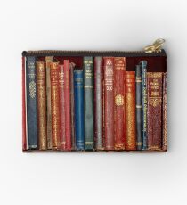 Mini library ~ of Classic books Zipper Pouch