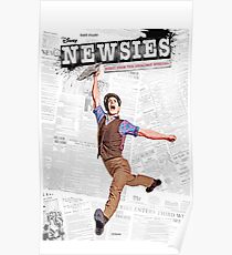 Newsies Broadway Musical Poster