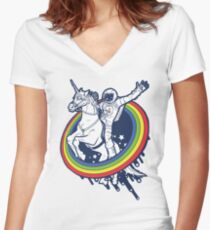 Epic combo #23.2 Women's Fitted V-Neck T-Shirt