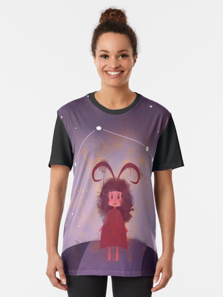 Alternate view of Aries Graphic T-Shirt