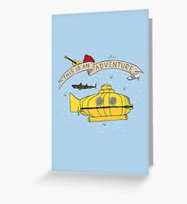Tarjeta de felicitación Esto es una aventura