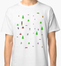 Vintage Ski Spiel Classic T-Shirt
