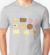 Best of British Biscuits. Unisex T-Shirt