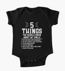 5 Things You Should Know About My Uncle One Piece - Short Sleeve