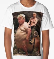 Putin riding Trump Long T-Shirt