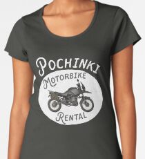 PUBG - Pochinki Motorbike Rental Women's Premium T-Shirt