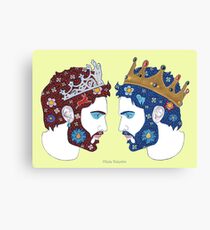 "Spiegel, Spiegel an der Wand, wer ist die schönste Königin von allen" Canvas Print