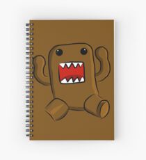 Little Brown Monster Spiral Notebook