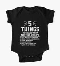 5 Things You Should Know About My Grandpa One Piece - Short Sleeve