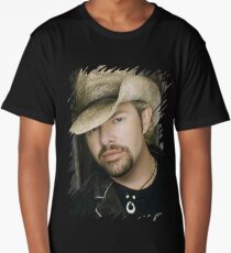 Toby Keith - Celebrity (Oil Paint Art) Long T-Shirt