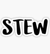 STEW Sticker