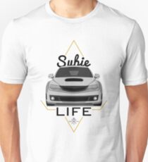 Subie life white Unisex T-Shirt