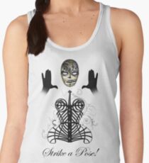 MDNA - Strike a Pose! (suitable for a white t-shirt) Women's Tank Top