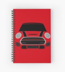 Red italian Job Spiral Notebook