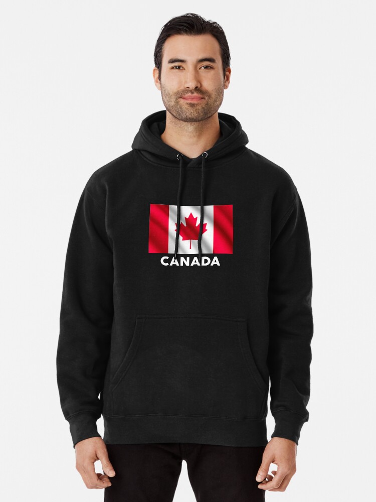 Maple Leaf Canada Canadian Outer Jacket with Pockets Womens Pullover Fleece Long Hoodies Dress