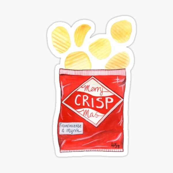Merry Crispmas Sticker