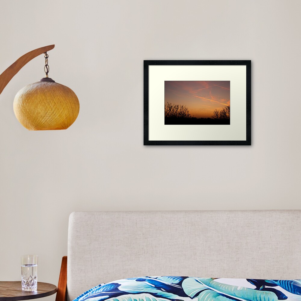 Cosmic Dance - The final act Framed Art Print