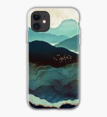 Indigo Mountains iPhone Case