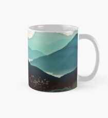 Taza clásica Montañas Índigo