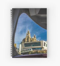 Liver building from the Mersey Ferry Spiral Notebook