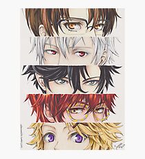 Mystic Messenger eyes Photographic Print