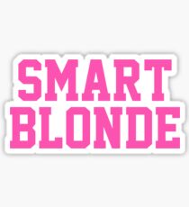 SMART BLONDE Sticker