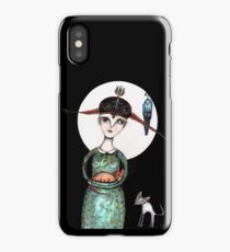 Green eyed iPhone Case