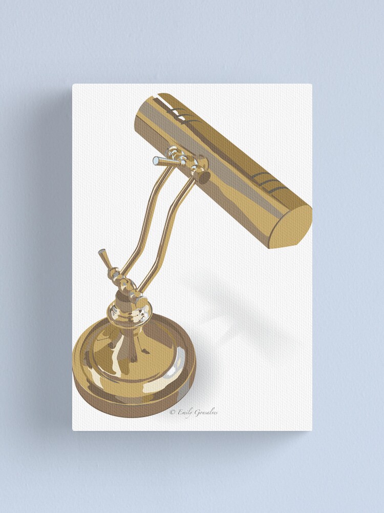 Alternate view of Desk Lamp Canvas Print