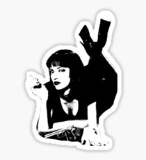 Pulp Fiction Mia Wallace Sticker